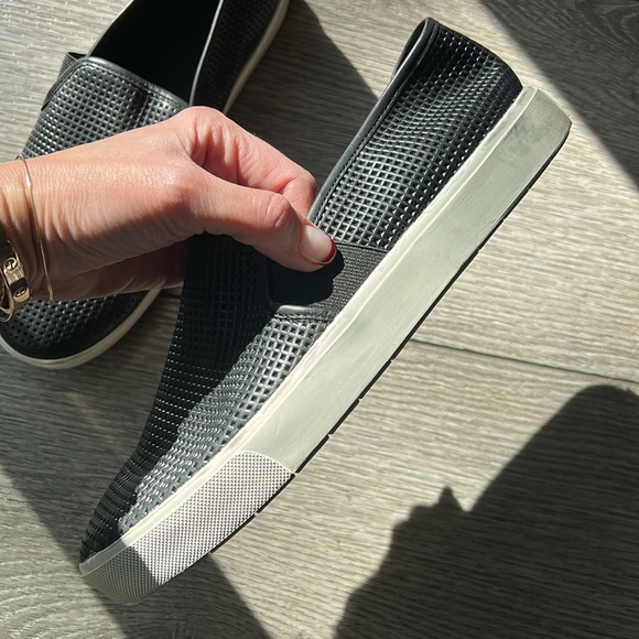 VINCE Perforated Leather Blair Sneaker, NEW. 
Style # 52862 - Picture 9 of 11